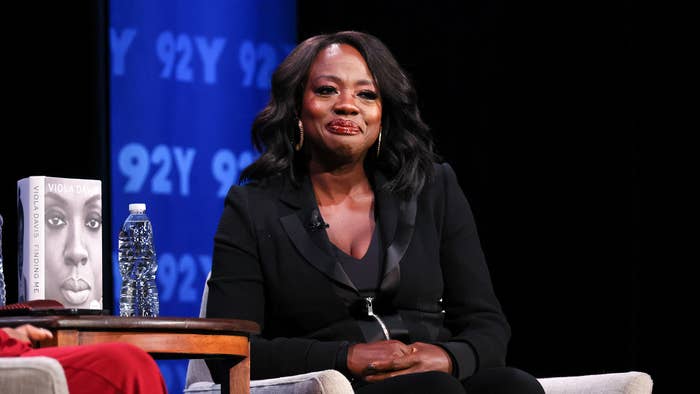 Viola Davis onstage during Finding Me: Viola Davis in Conversation