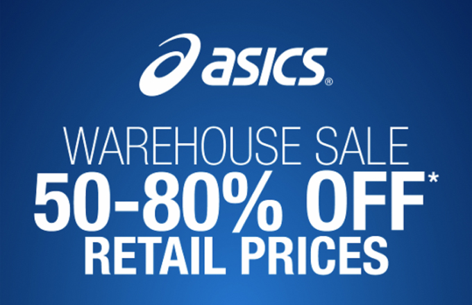 Asics warehouse hotsell