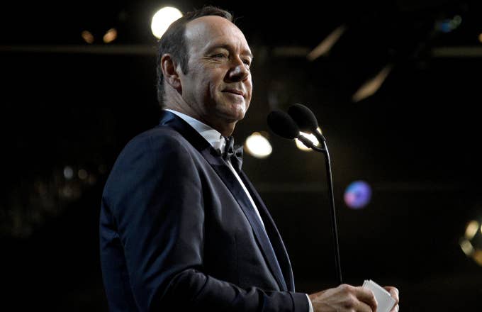 Kevin Spacey presents Britannia Award for Excellence in Television