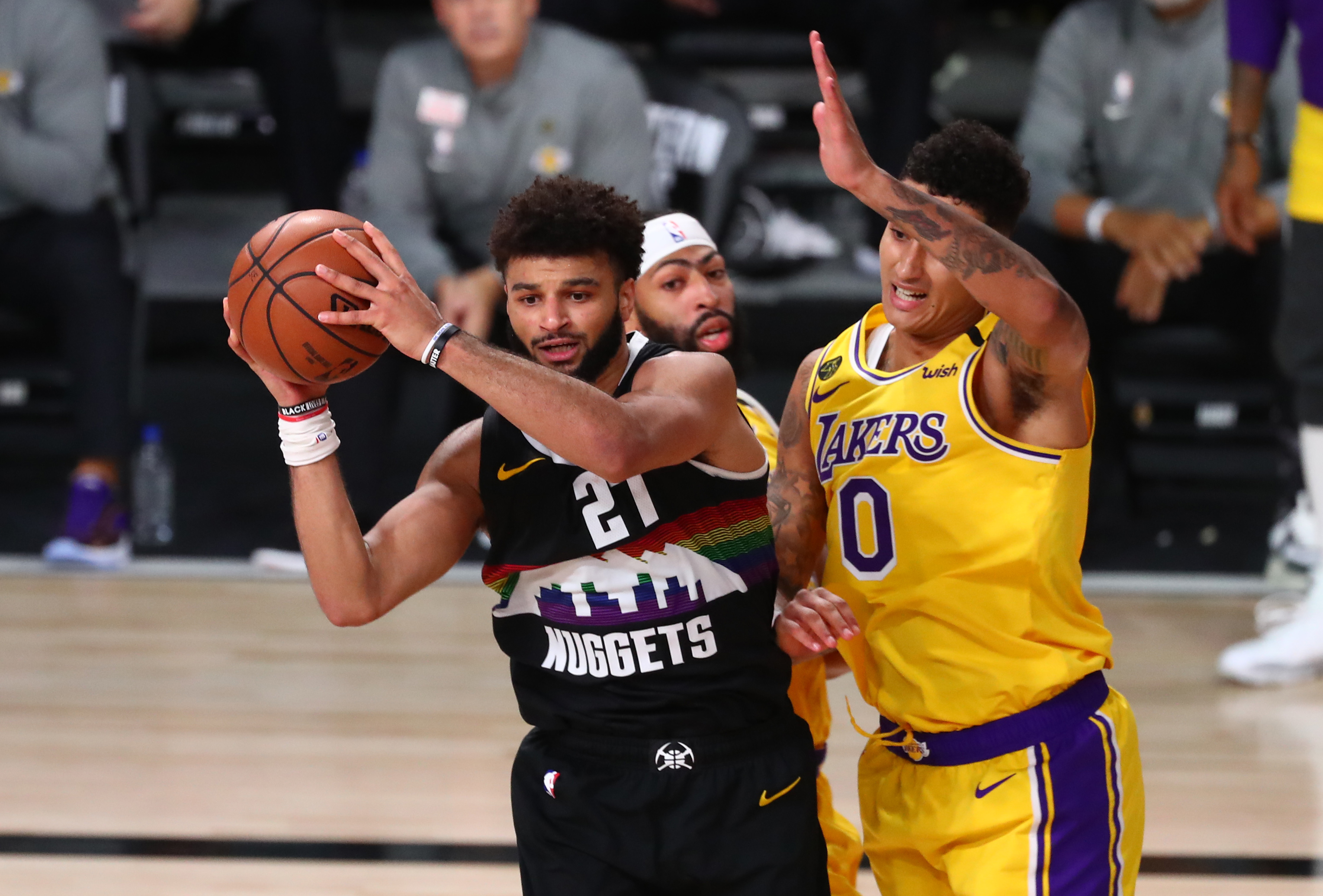 Jamal Murray Nuggets Lakers 2020 WCF