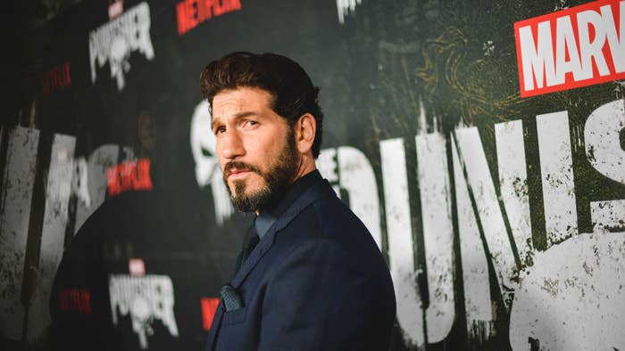 Jon Bernthal attends Marvel&#x27;s &quot;The Punisher&quot; Los Angeles Premiere