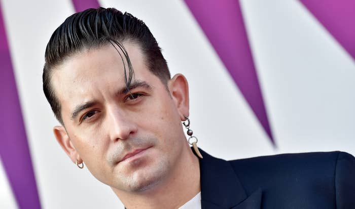 G-Eazy on red carpet