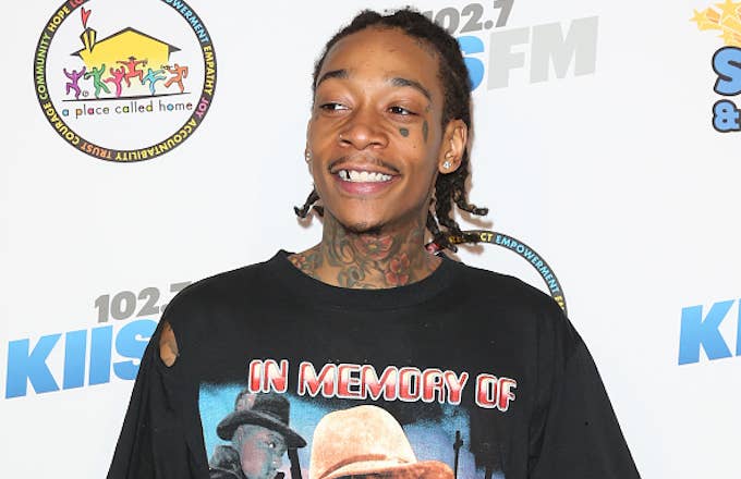 Wiz Khalifa attends the 11th annual Stars and Strikes Bowling Tournament