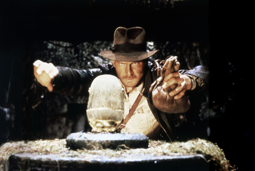 Harrison Ford in Raiders of the Lost Ark