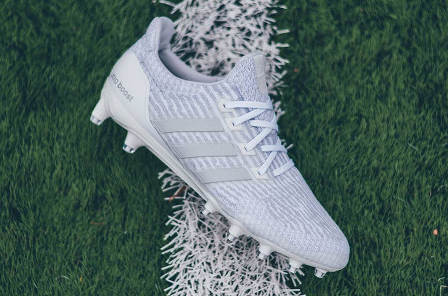 White Ultra Boost Cleat
