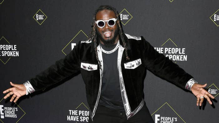 T-Pain attends the 2019 E! People&#x27;s Choice Awards