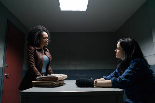 Simone Missick and Krysten Ritter as Misty Knight and Jessica Jones in &#x27;Marvel&#x27;s The Defenders&#x27;
