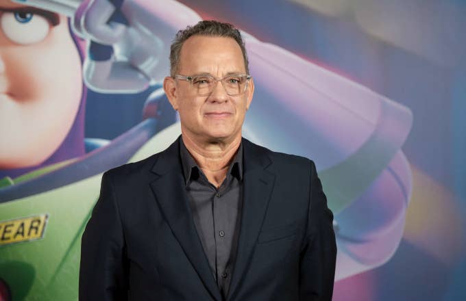 Tom Hanks attends the 'Toy Story 4' photocall