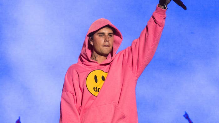 Justin Bieber performs on day three of Sziget Festival 2022