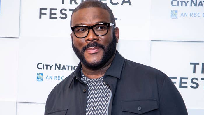 Tyler Perry attends the Directors Series with Gayle King