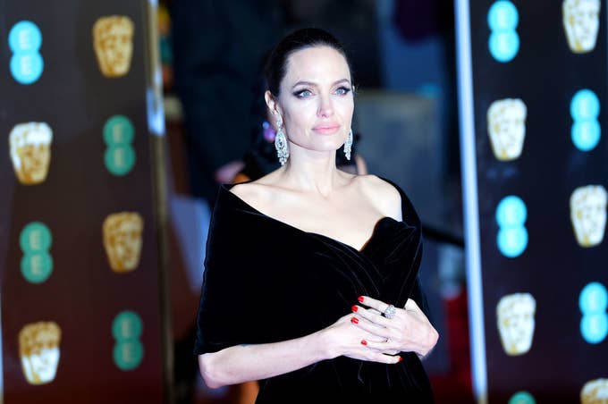 Angelina Jolie attends the EE British Academy Film Awards