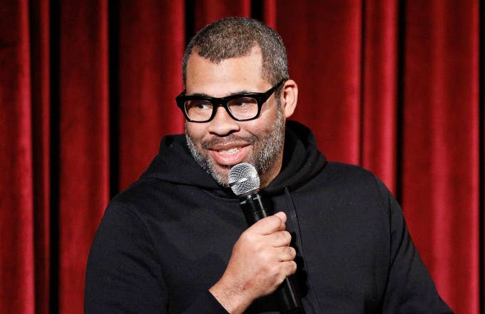 Director Jordan Peele on stage during The Academy of Motion Picture Arts and Sciences