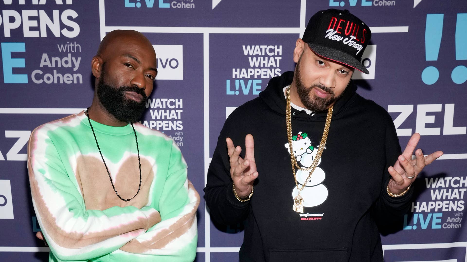 Desus and Mero walk the red carpet