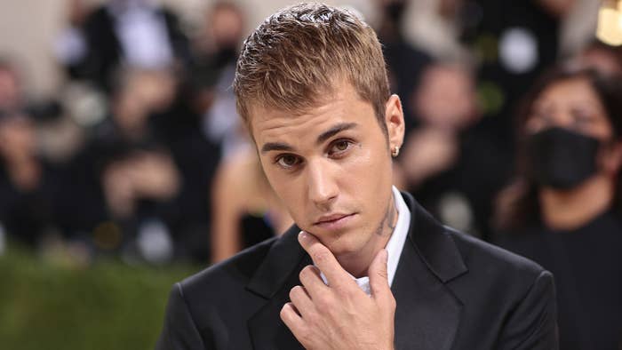 SEPTEMBER 13: Justin Bieber attends The 2021 Met Gala.