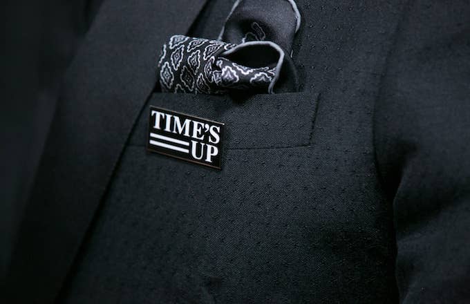 Time's Up Pin