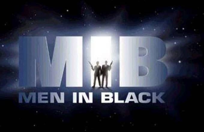 Men in Black logo.