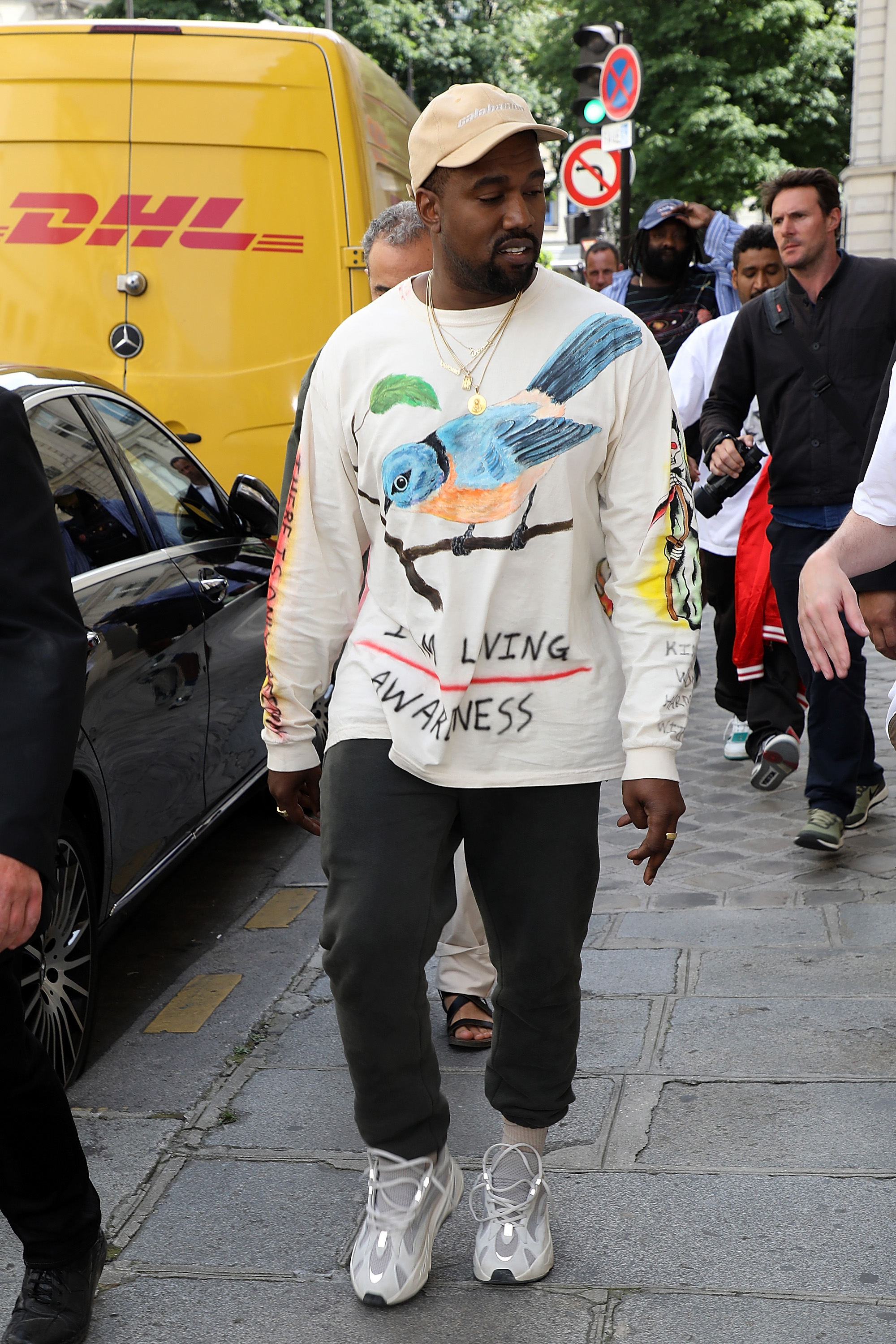 Kanye West's style evolution