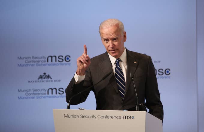Joe Biden spoke at the Munich Security Conference