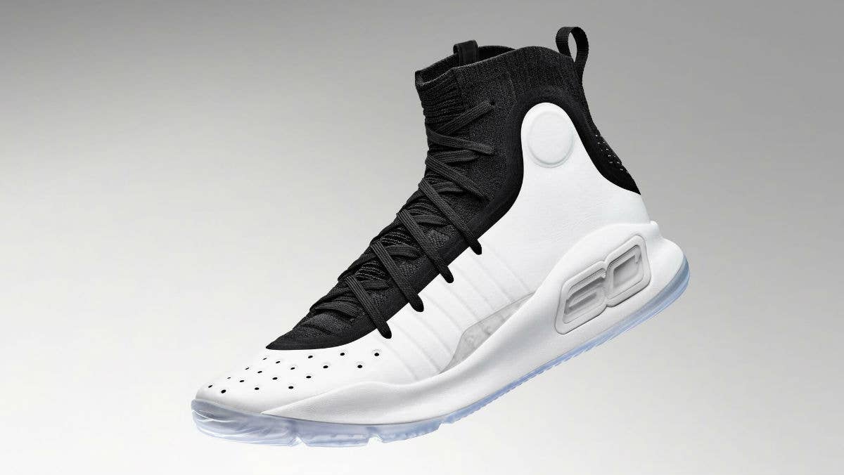 Under Armour Curry 4 Black/White Release Date 1298306 007