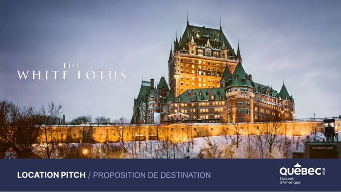 Destination Quebec wants White Lotus