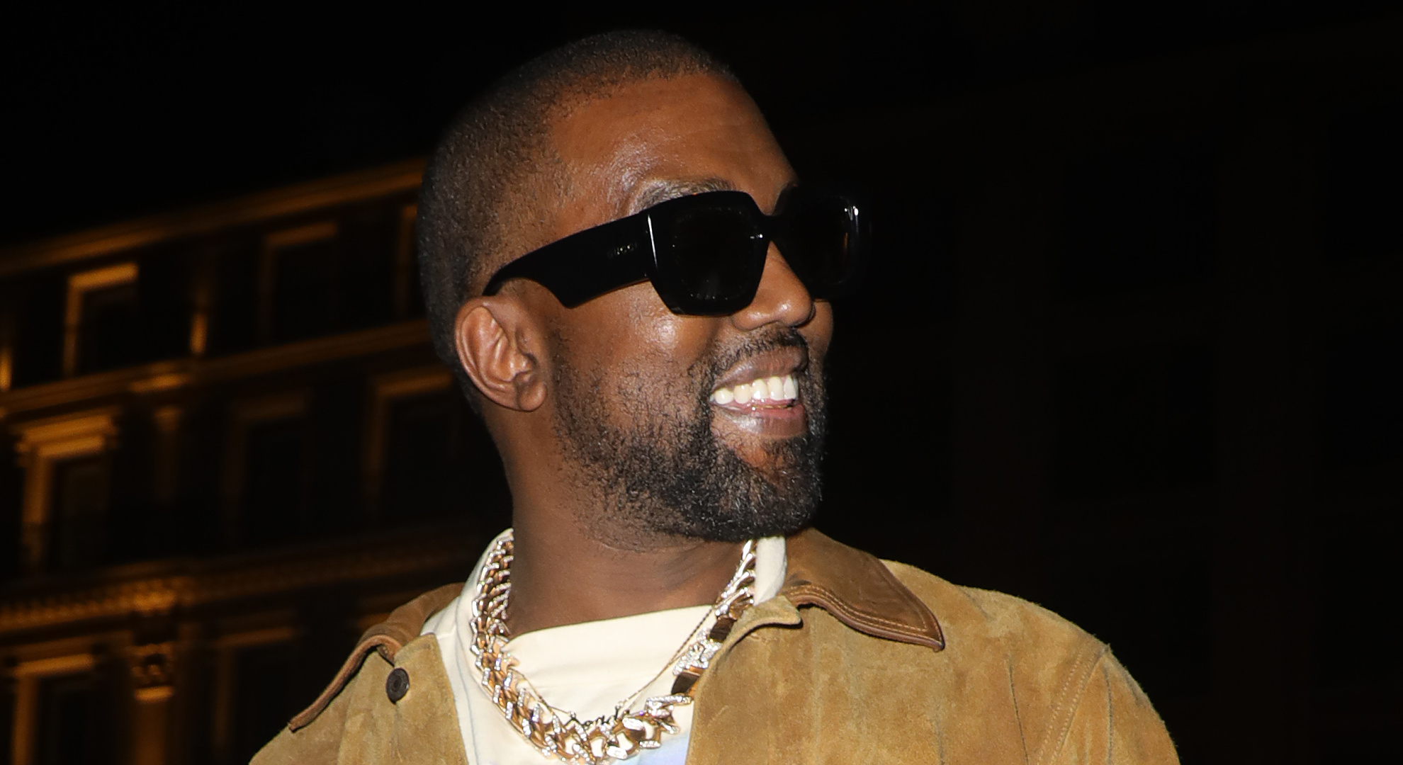 Kanye West Spotted With Full Face Covering at Balenciaga Show in Paris   Complex