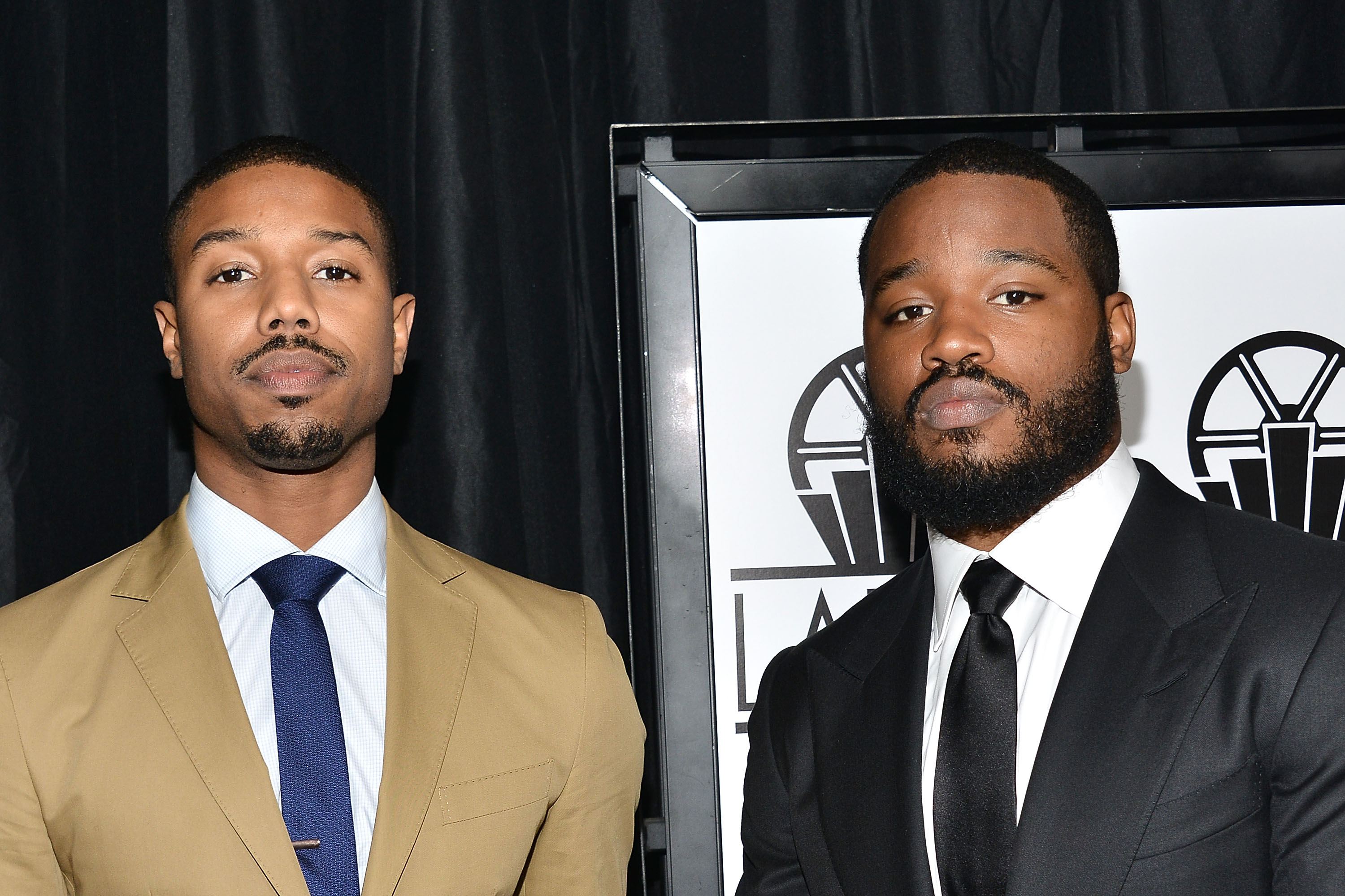 Michael B. Jordan and Ryan Coogler at the 40th Annual Los Angeles Film Critics Association Awards