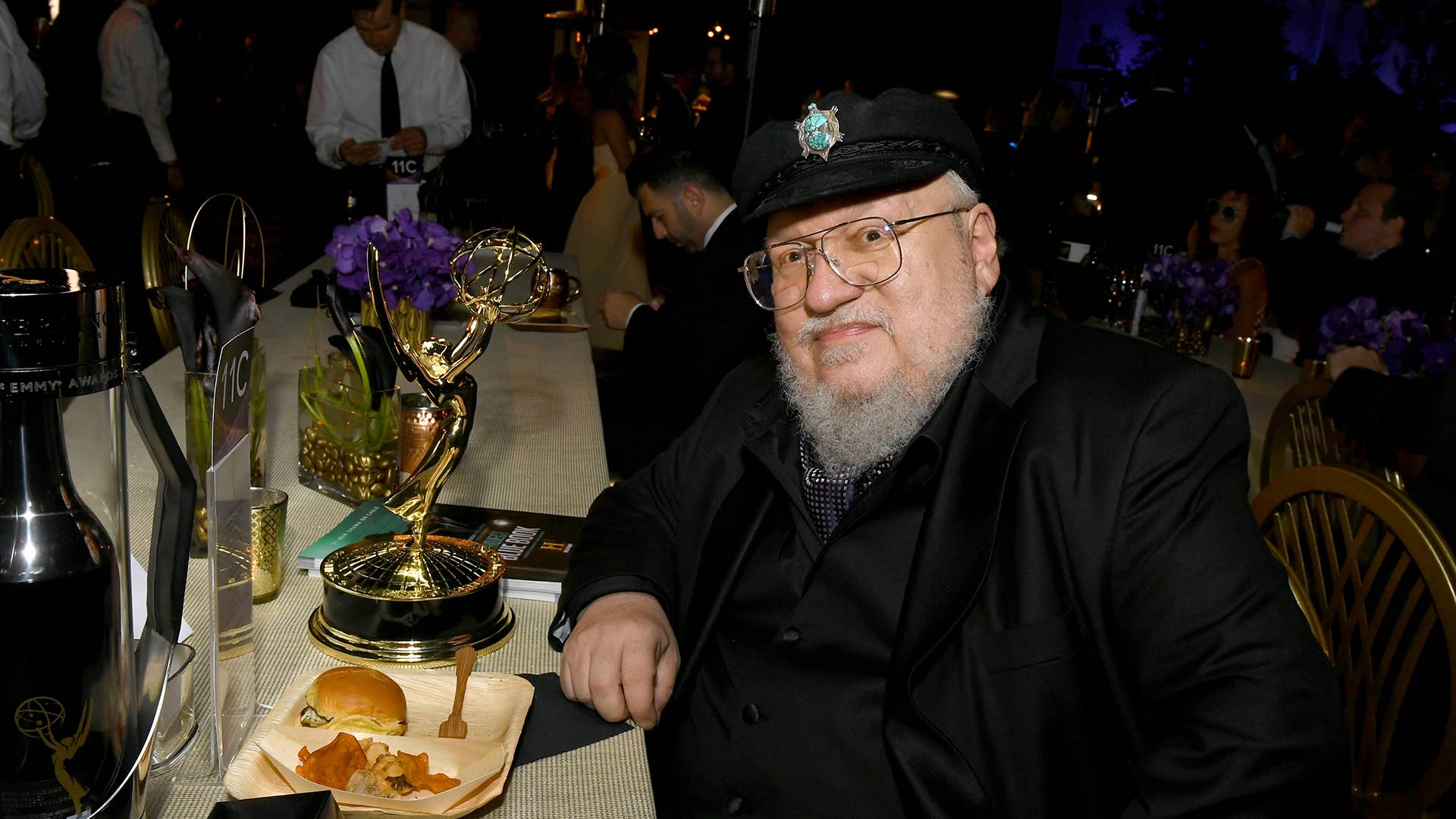 George R. R. Martin attends the Governors Ball during the 71st Emmy Awards