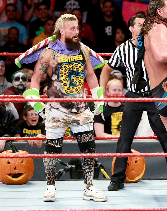 Enzo Amore Wearing the Closing Ceremony Air Jordan 11 Low