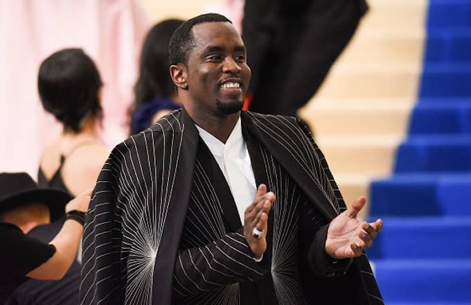 Sean Combs attends Met Gala