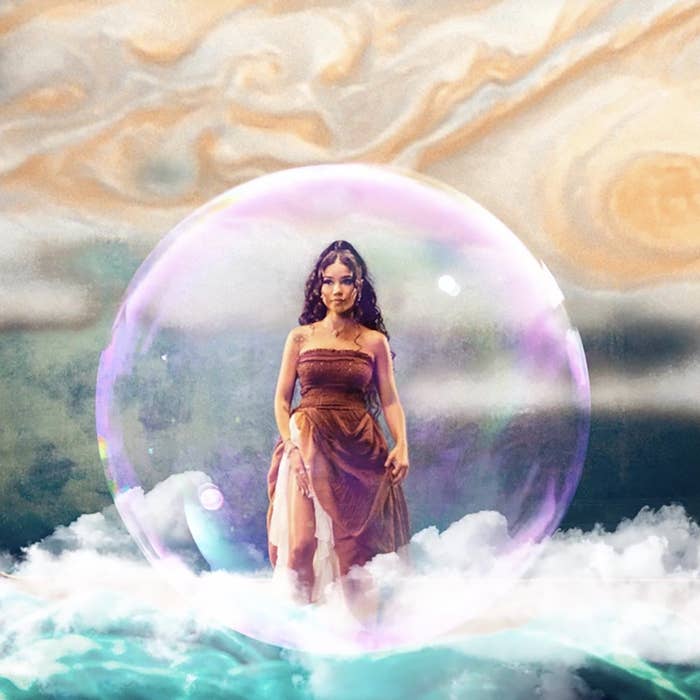 Jhene Aiko &quot;Calm &amp; Patient&quot; cover art