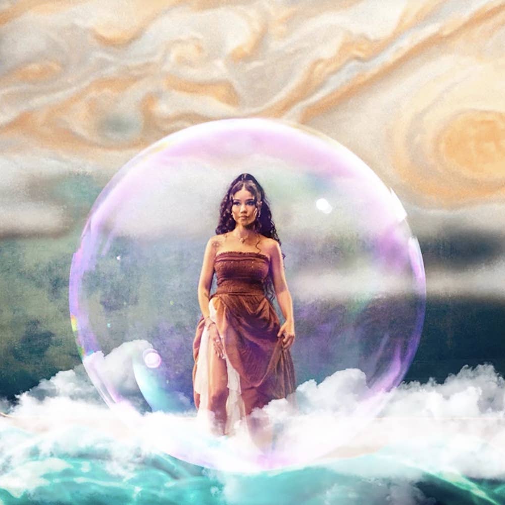 Jhene Aiko "Calm & Patient" cover art