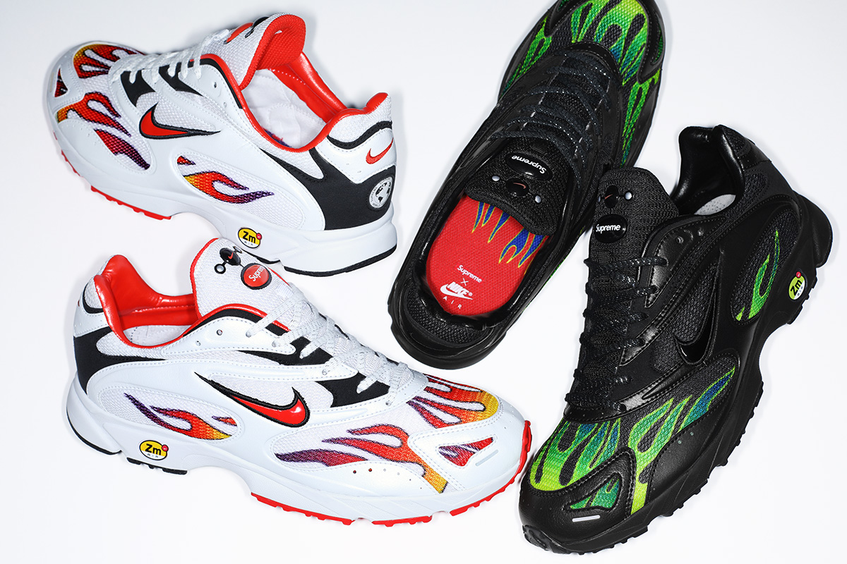 Nike Supreme Zoom Streak Spectrum Plus Sneakers