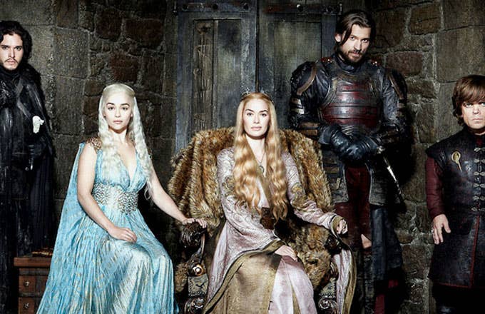 A promotional picture of the main cast of &#x27;Game of Thrones.&#x27;
