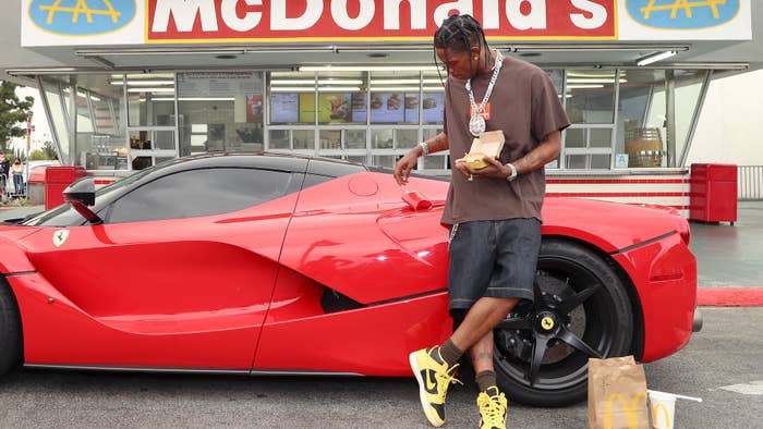 Travis Scott McDonald's Collaboration Fit