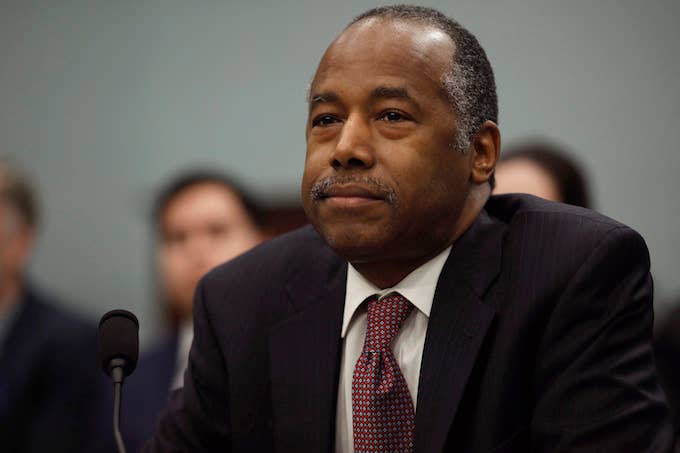 HUD Sec Ben Carson