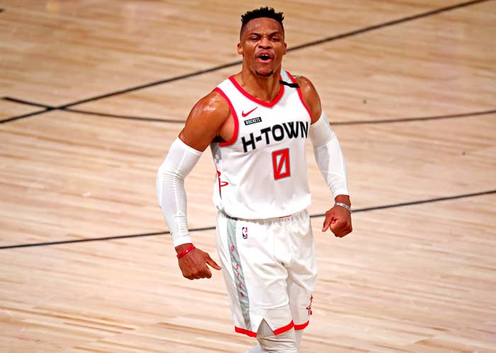 Russell Westbrook H Town NBA Bubble 2020