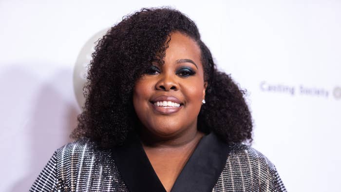 Amber Riley attends The Casting Society of America&#x27;s 34th Annual Artios Awards.