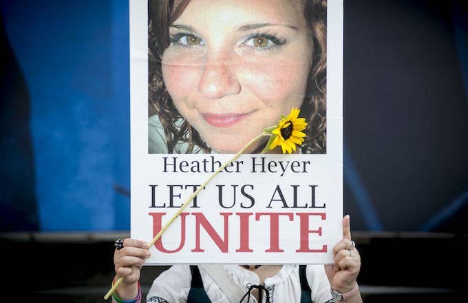 Hether Heyer died in the Charlottesville counter protests.