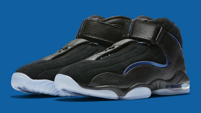 Nike Air Penny 4 Black/Blue Release Date Main 864018 001