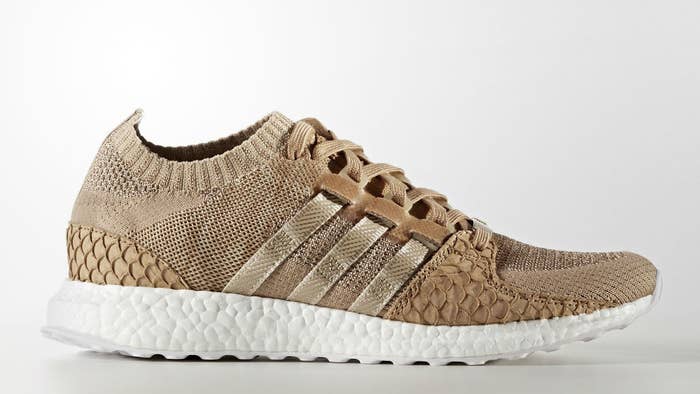 Pusha T x Adidas EQT Support Ultra Primeknit Brown Paper Bag Release Date DB0181 Profile