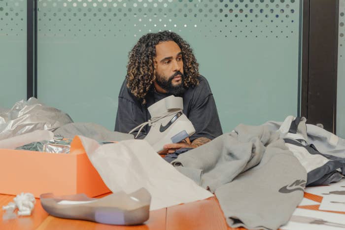 Jerry Lorenzo at Nike&#x27;s HQ with Nike Air Fear of God collaboration