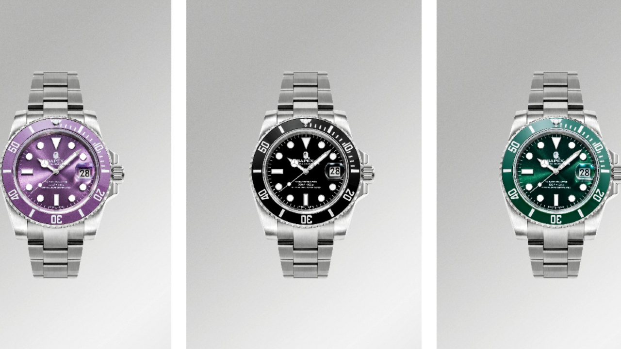 BAPE Unveils New BAPEX Type 1 Watch Collection Complex