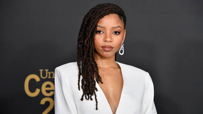 Chloe Bailey attends the 51st NAACP Image Awards.