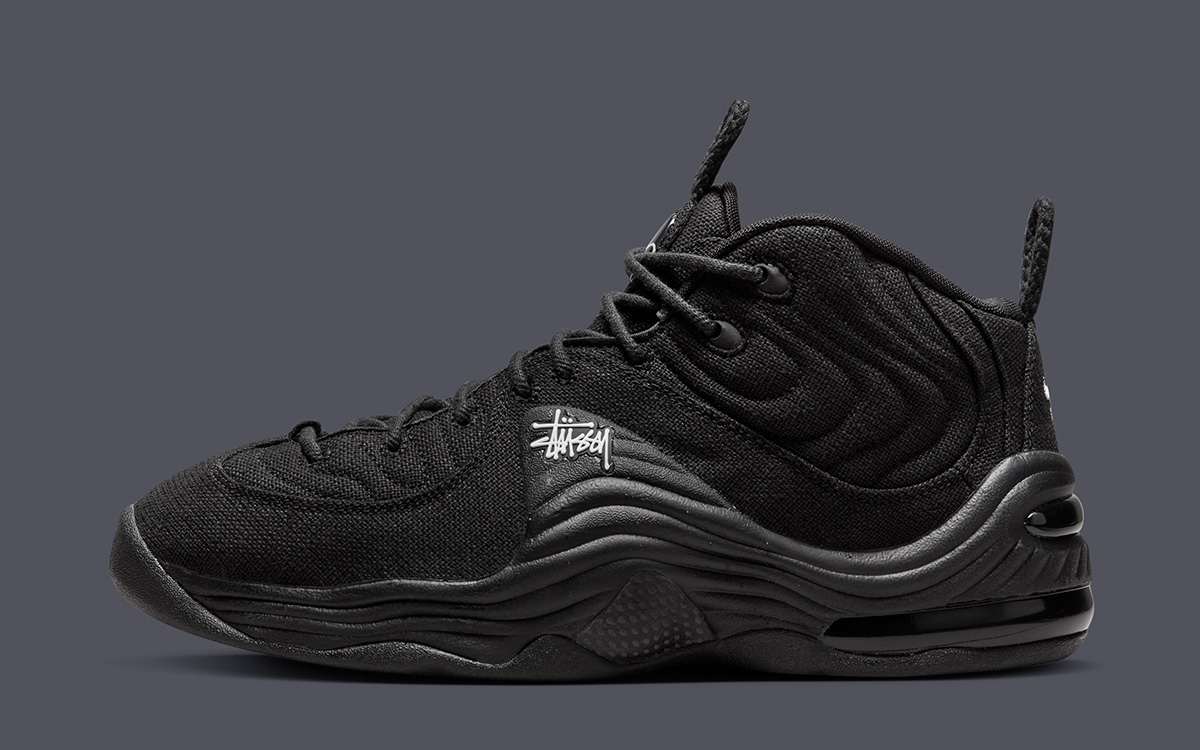 Stussy x Nike Air Max Penny 2 Release Date DM9132 001 Profile