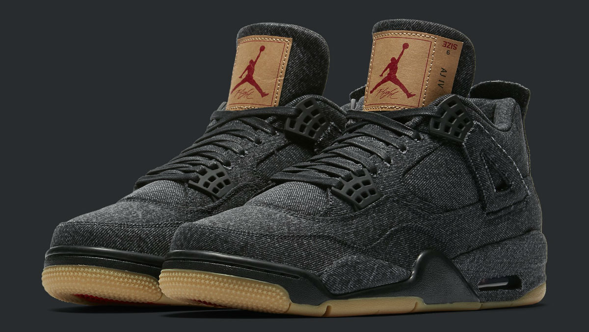 The Black Levi's x Air Jordan 4s Drop Next Week | Complex