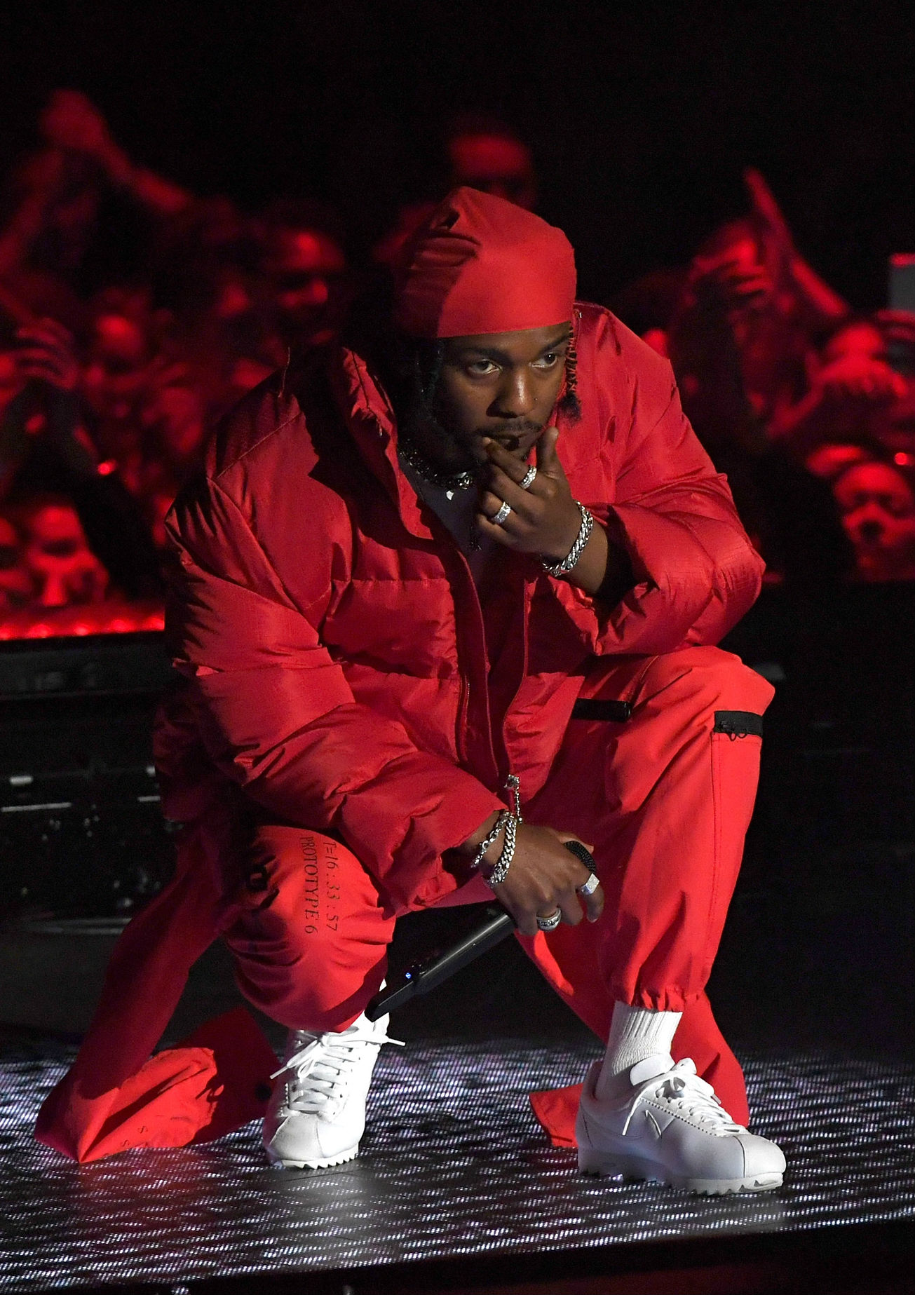 Kendrick Lamar Nike Cortez Shark Low