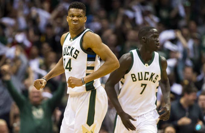 Giannis Antetokounmpo.