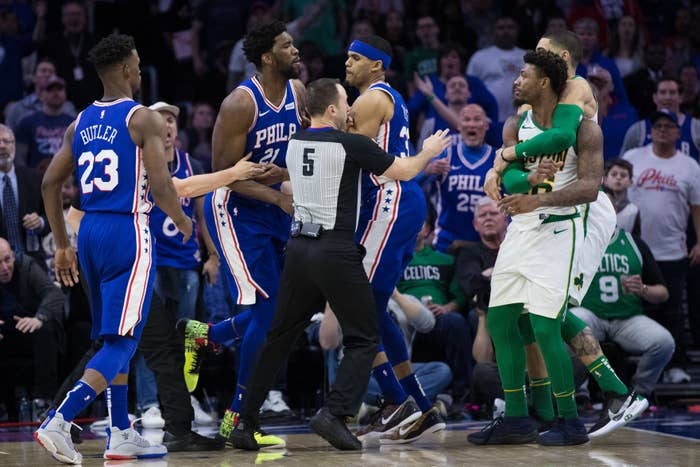 Celtics Sixers March 2018