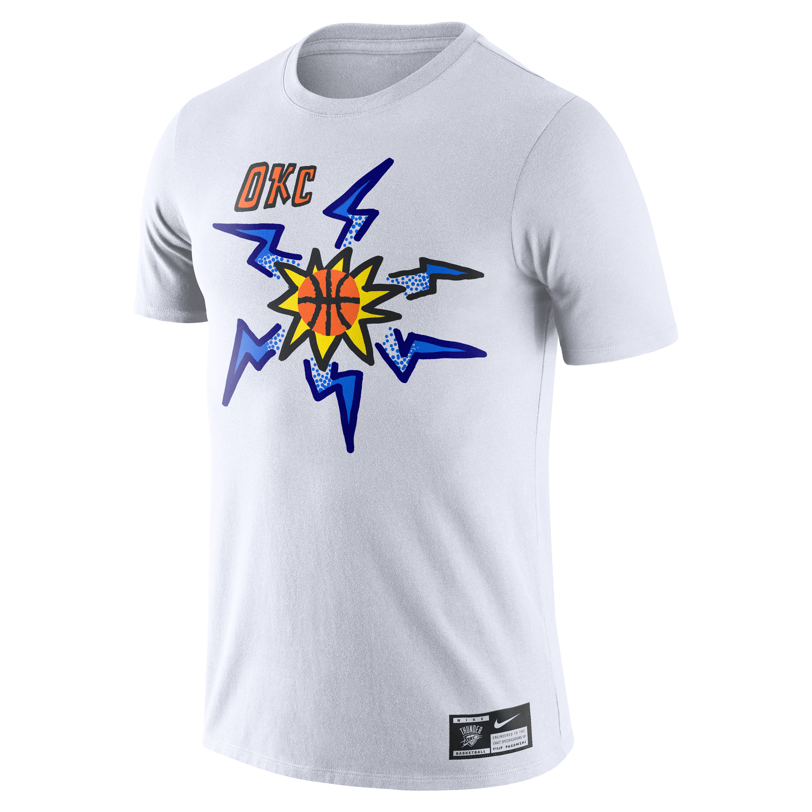 Filip Pagowski Nike T shirt &#x27;OKC Thunder&#x27;