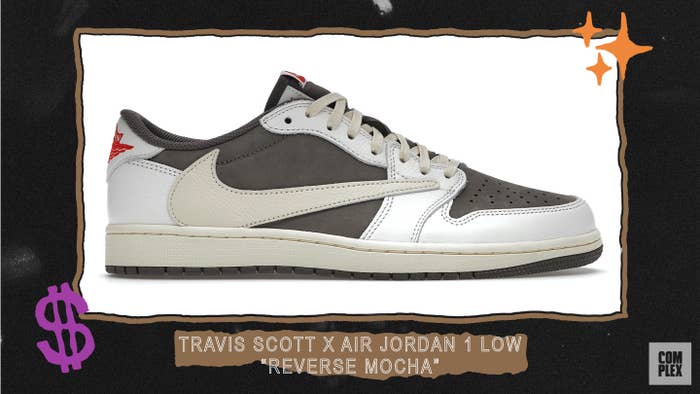 Travis Scott x Air Jordan 1 Low Reverse Mocha